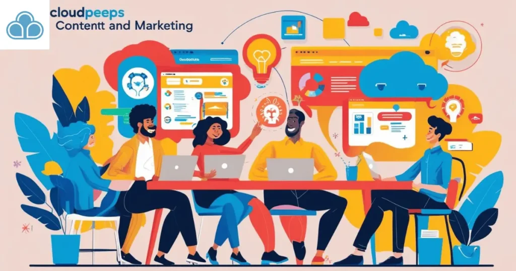 CloudPeeps content & marketing