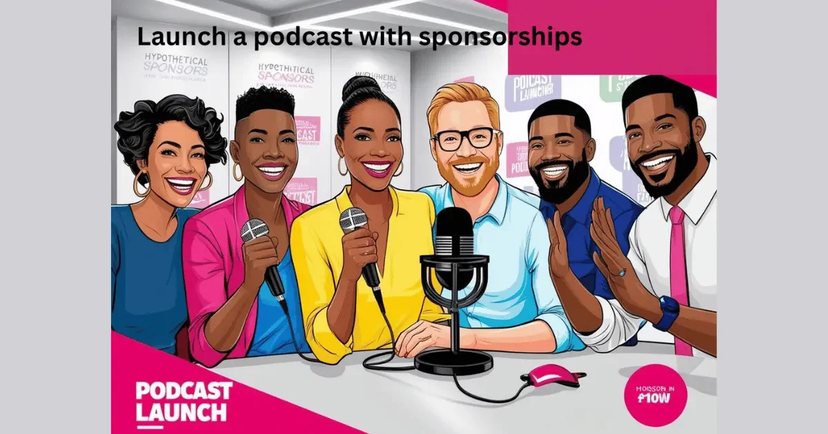 Launch a podcast with sponsorships (1) Launch a podcast with sponsorships