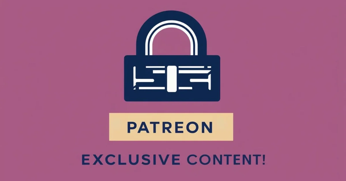 Run a Patreon for exclusive content Run a Patreon for exclusive content