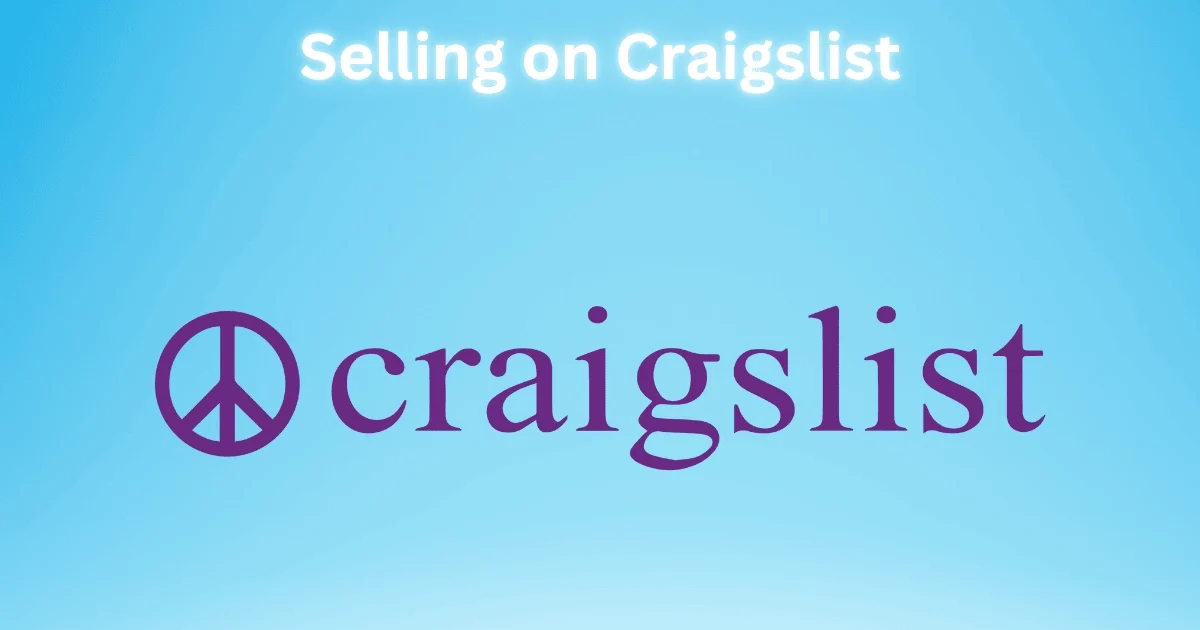 Selling on Craigslist