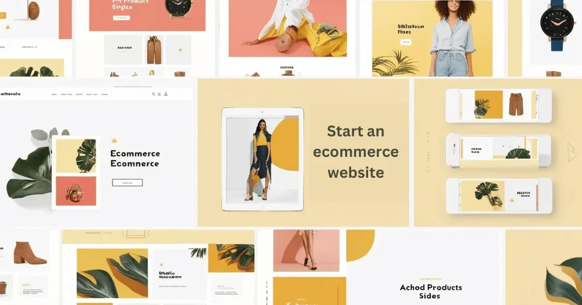 Start an ecommerce website (1) Start an ecommerce website